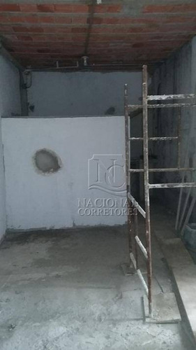 Galpão Para Alugar, 460 M² Por R$ 6.000,00/mês - Vila Sacadura Cabral - Santo André/sp - Ga0489