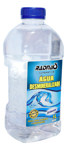 Água Desmineralizada Radiador E Bateria Radnaq 1 Lt