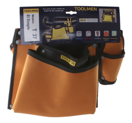 Imagen 4 de 8 de Cinturon Porta Herramientas Toolmen T37 Durlero Techista