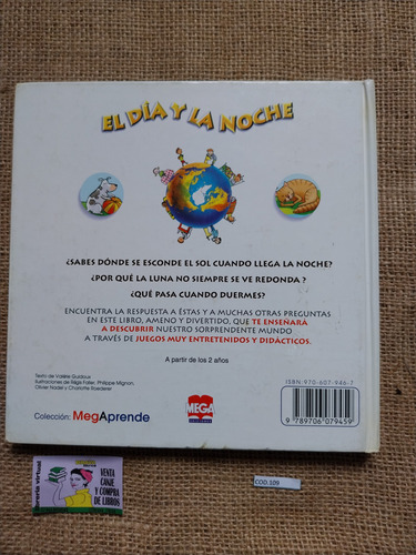 El Dia Y La Noche Mega Ediciones (Usado)