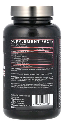 Anabol Nutrex, 90 Caps Líquida Neutro
