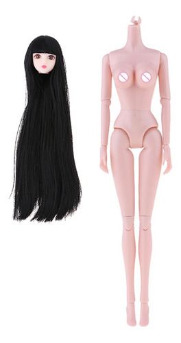 Imagen 1 de 6 de 1/6 Bjd Doll Nude Partes Del Cuerpo Y Busto Grande Y Cabeza