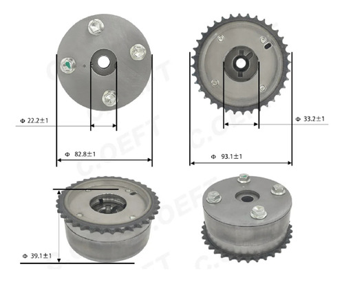 Piñon Actuador Vvt Celica Gt 1.8 2002 2003 2004 1zzf On