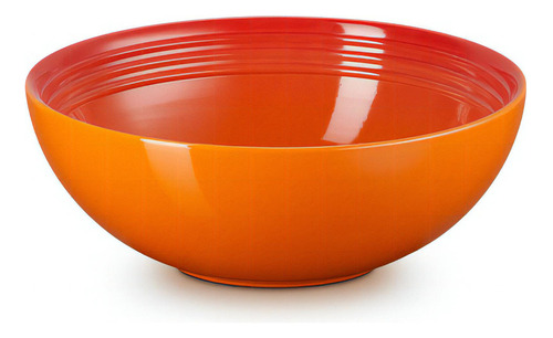 Bowl Le Creuset De Cerâmica 24cm Utensilio Para Cozinha Cor Laranja