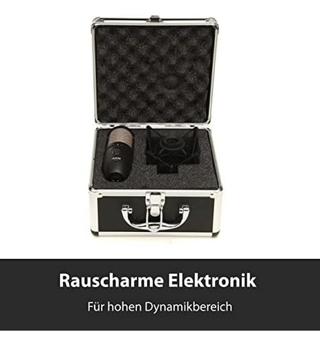 Akg Pro Audio P420, Micrófono Condensador Dual Negro