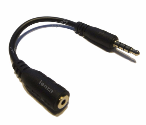 Cable 2.5 Hembra A 3.5 Mm Macho Para Audifonos Xbox One