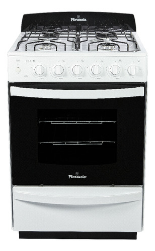 Cocina Multigas Florencia 5536 Blanca 4 Hornallas Con Timer 