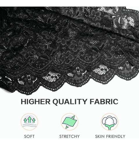 Lencería Sexy For Mujer Body De Encaje Cuello En V Negligee