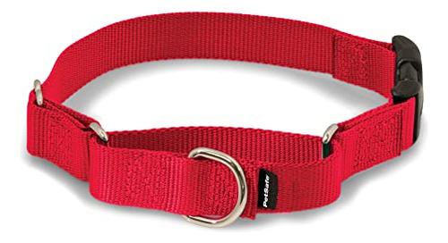 Collar Martingale Petsafe Con Hebilla Quick Snap, Rojo M