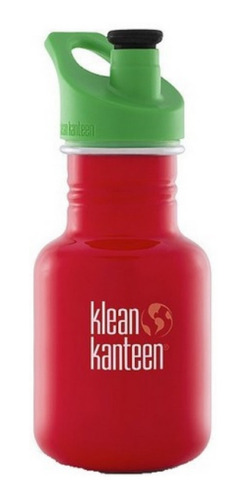 Klean Kanteen Botella 350 Ml 12oz Infantil Kid Acero Rojo