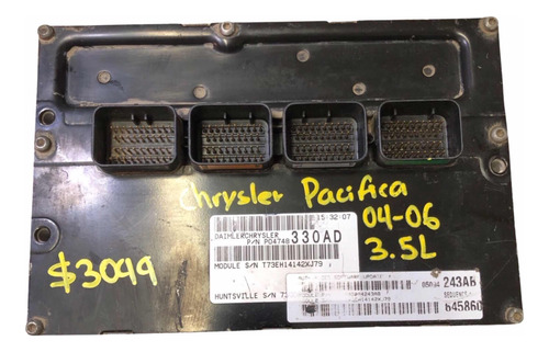 Computadora Chrysler Pacifica 3.5l 04-06  P04748330ad