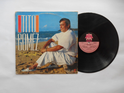 Tito Gomez Un Nuevo Horizonte Lp Vinilo Edic Colombia 1991 (Usado)