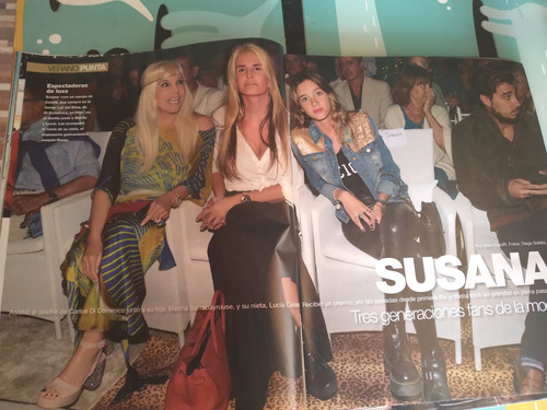 Revista Gente Pampita Macri Gimenez Chano Peña 2016 N2633 (Usado)