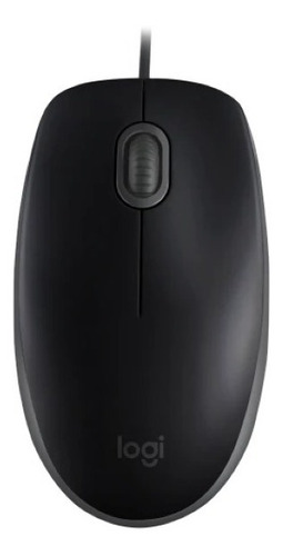 Mouse Usb Logitech M110 Con Click Silencioso Negro