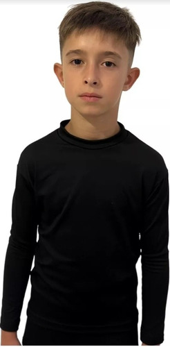Remera Camiseta Térmica Niño Unisex T.6 Al 16 Pack X6- Suery