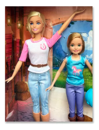 Barbie Con Caballo Clases De Equitacion