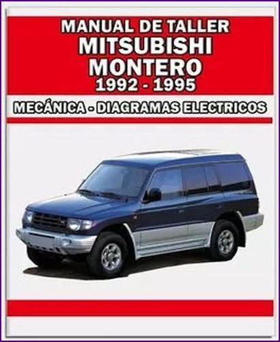 Manual Taller Diagrama Mitsubishi Montero 1992 1996