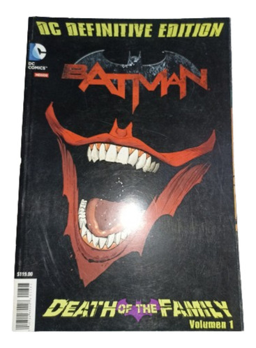 Batman Death Of The Family Dc Definitive Edition Volumen 1 (Usado)