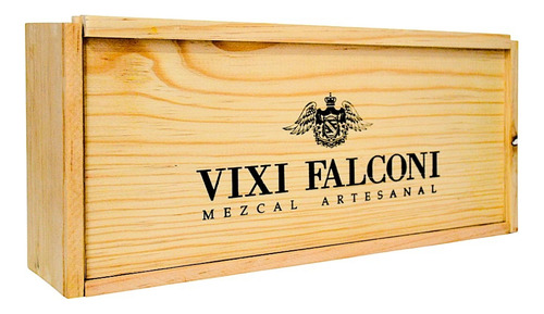 Estuche De Degustación De Mezcal Vixi Falconi 4 Agaves