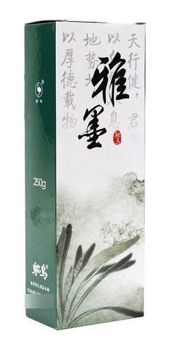 Tinta Nanquim Shodo Chinesa 250g Preto Desenho Caligrafia