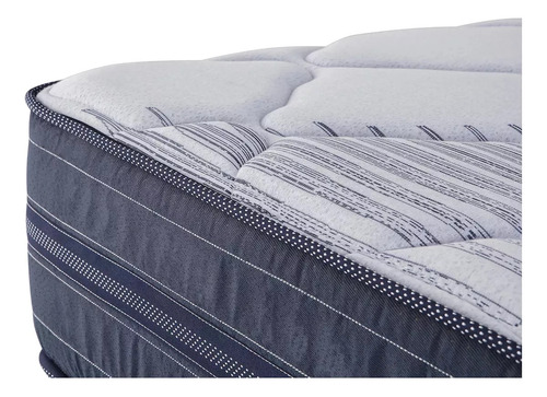 Conjunto Sommier Piero Le Rever 140x190x29 Chol Azul