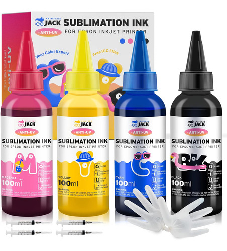 Reabastecimiento De Tinta De Sublimación Jack Para Epson Eco