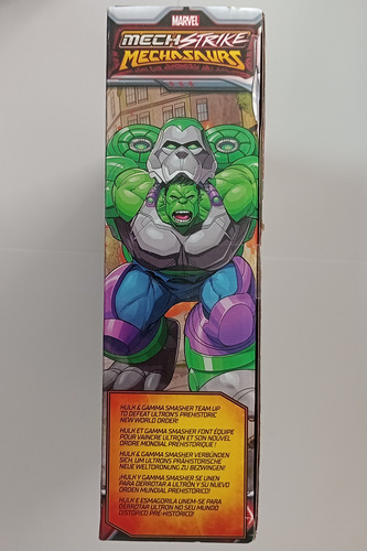 Hulk Marvel Figura Mechasaurios Mech Strike Ironman Strike