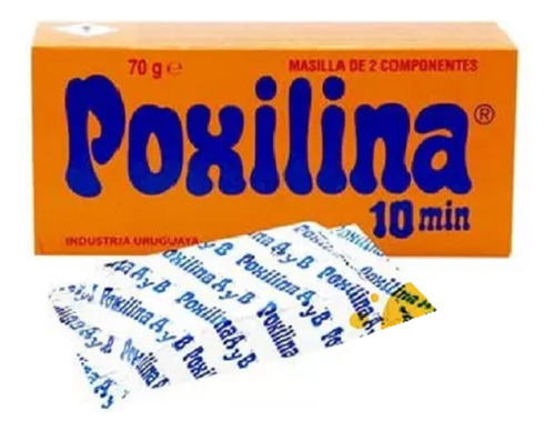 Poxilina Masilla De Dos Componentes 10min. 38ml Suchina  Tyt