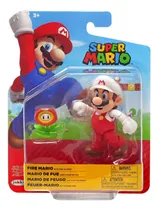 Comprar Super Mario Bros Figura  Mario De Fuego 10 Cm Altura Jakks