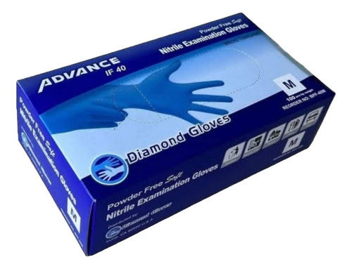 Guantes Advance De Nitrilo, 100 Unidades.