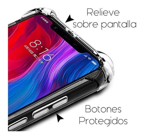 Imagen 7 de 10 de Case Funda Transparente Airbag Para Samsung A32/ A52/ A72