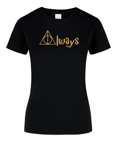 Playera Casual Always Blusa Harry Potter Snape Cómoda Dama