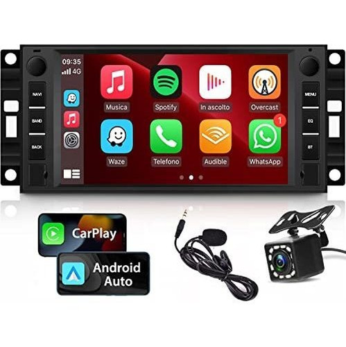 Estéreo Para Auto Nhopeew Navegación Gps Para Jeep Wrangler