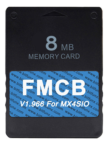 Tarjeta Fmcb V1.966 De 8 Mb Para Adaptador De Tarjeta Sd Ps2