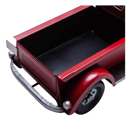 Soffee Design 12'' Hierro Camión Rojo Clásico Pick-up Mod...