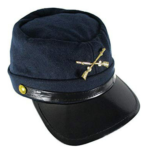 Sombreros - Union Kepi Hat Wool Cadet Federal Army Soldier C