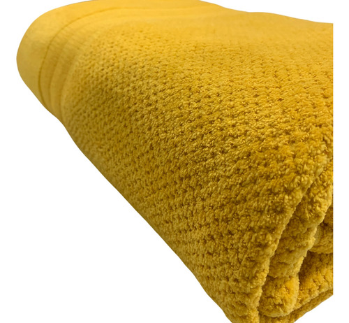 Toallón Baño Bilbao Vero Hogar Mostaza 160x90cm 100% Algodón Color Mostaza Oro