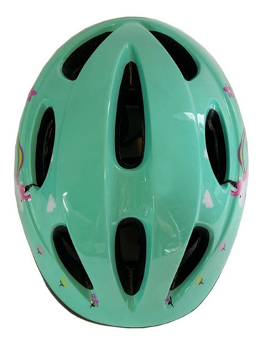 Imagem 2 de 4 de Capacete Infantil Elleven Poney 52-56 Menina Bike Bicicleta