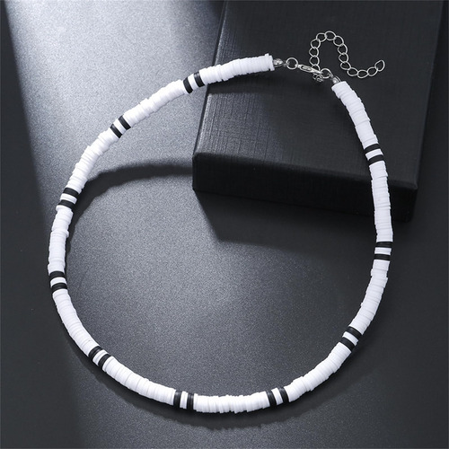 Collar Hecho A Mano Con Cuentas De Concha De Puka Boho De De