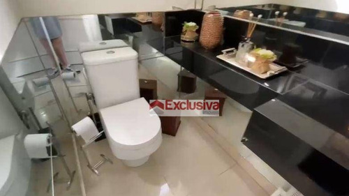 Casa Com 3 Dormitórios À Venda, 381 M² Por R$ 1.950.000,00 - Condomínio Metropolitan Park - Paulínia/sp - Ca1846