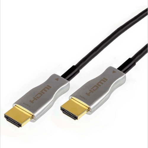 Cabos Hdmi Fibra Óptica 100 Metros - Kit Com 5