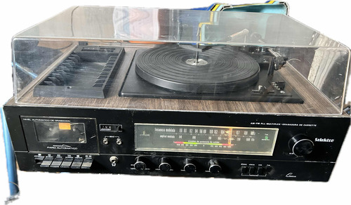 Vintage Selektro Am Fm Pll Múltiplex-grabadora De Cassette (Usado)