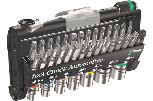 Wera Tool-check Automotive Juego Puntas Dados Profesional