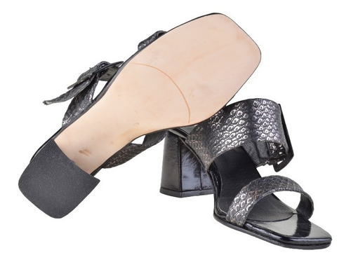 Imagen 6 de 8 de Sandalias Zuecos De Cuero De Mujer Livianos - Pash - Ferraro