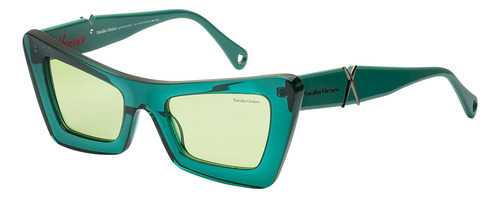 Anteojos/lentes De Sol Natalia Oreiro M6239 - Óptica Colón Fashion Verde Verde Lima Verde Verde