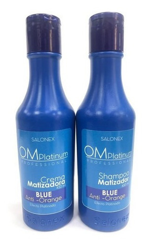 Pack Shampoo-cremas Matizadoras Azul 450ml Om
