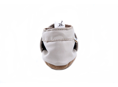 Imagen 4 de 7 de Suabs, Diente De León Beige. Pantuflas De Piel Para Niña.