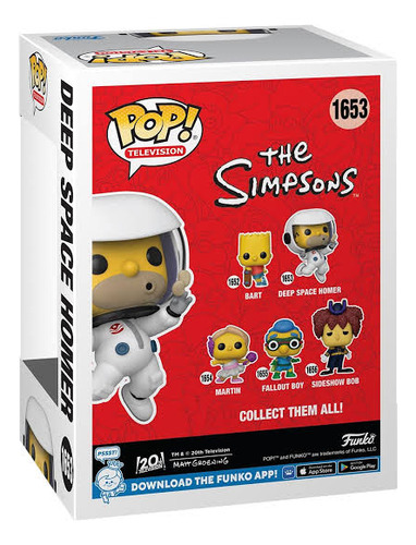 Deep Space Homer 1653 Los Simpsons Funko Pop Nuevo