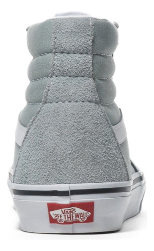Tenis Vans Sk8-hi Para Mujer Pure Grey