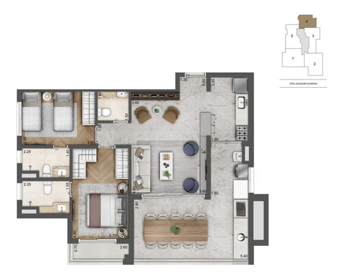 Imagem 17 de 24 de Apartamento À Venda No Bairro Brooklin Paulista - São Paulo/sp - O-18678-31152